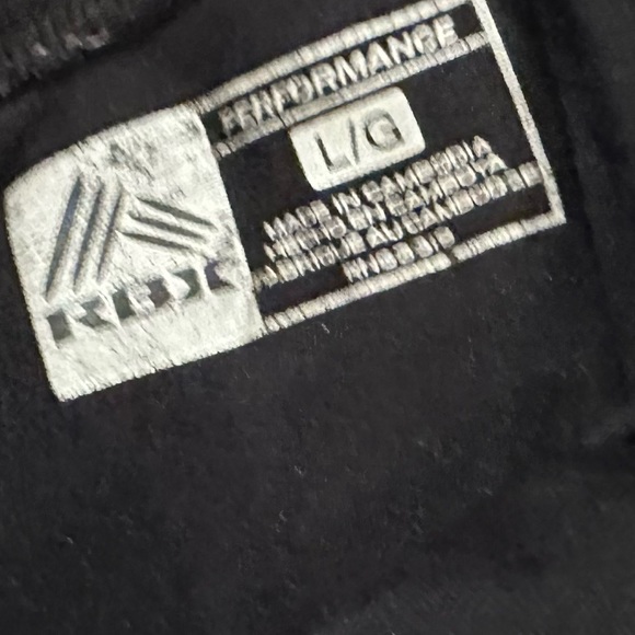 EUC Women’s RBX Sz L athletic black shorts training running jogg casual racer - Picture 3 of 4